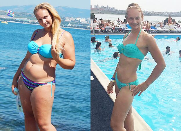 Iskustvo uzimanja Keto Diet od Veronice iz Varšave, prije i poslije fotografija