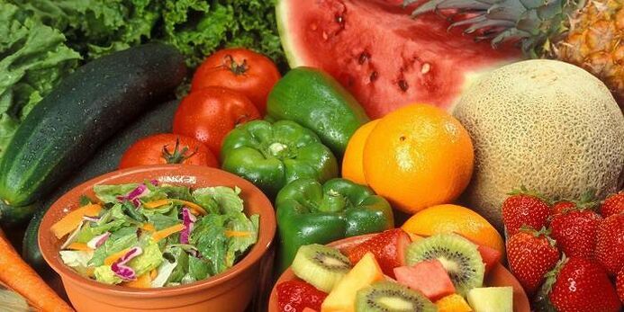 voće i povrće za giht